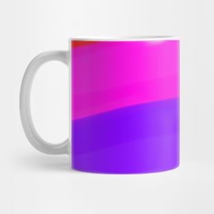 Colorful stripes pride month art Mug